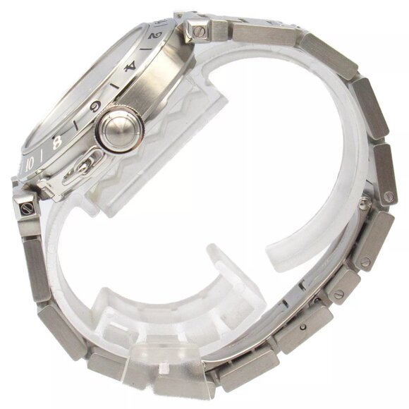 CARTIER Pasha C Meridian Wrist Watch W31078M7 Auto Stainless Steel Used unisex main image 9